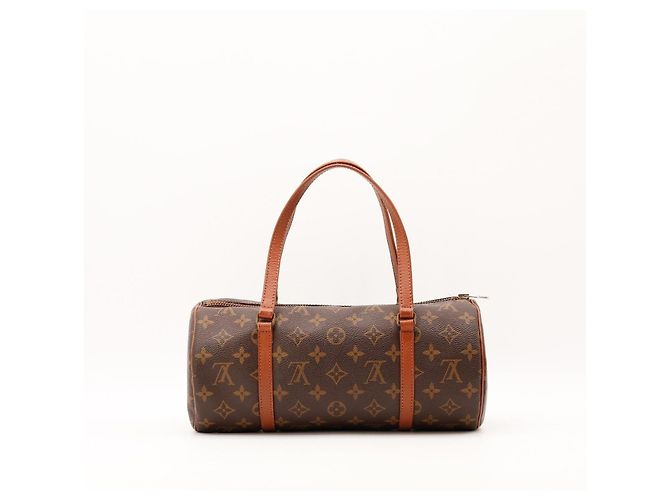 Louis Vuitton Monogram Papillon 30 Handbag Brown - view 3