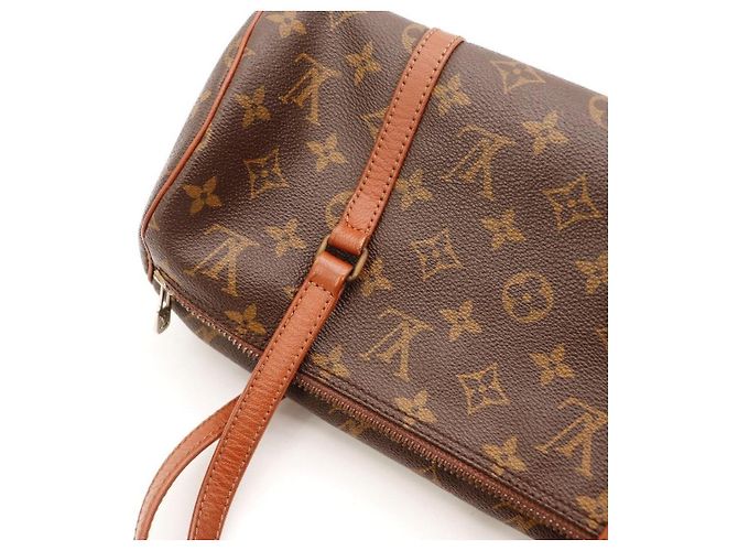 Louis Vuitton Monogram Papillon 30 Handbag Brown - view 9