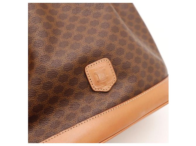 Céline Bolso Bucket Celine Monogram Castaño Monograma - vista 7