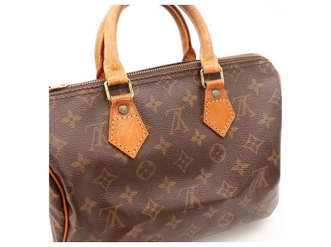 Sac à main Louis Vuitton Speedy 30 Monogram Canvas Marron Monogramme - vue 10