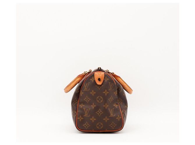 Sac à main Louis Vuitton Speedy 30 Monogram Canvas Marron Monogramme - vue 3