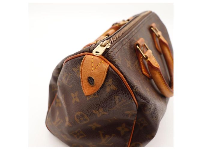 Sac à main Louis Vuitton Speedy 30 Monogram Canvas Marron Monogramme - vue 9