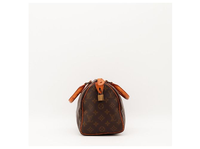 Bolso de mano Louis Vuitton Speedy 30 Monogram Canvas Castaño Monograma - vista 3