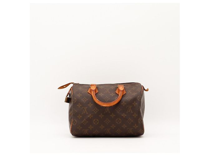 Bolso de mano Louis Vuitton Speedy 30 Monogram Canvas Castaño Monograma - vista 4