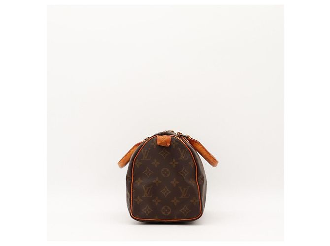 Bolso de mano Louis Vuitton Speedy 30 Monogram Canvas Castaño Monograma - vista 5