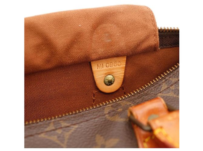 Bolso de mano Louis Vuitton Speedy 30 Monogram Canvas Castaño Monograma - vista 8