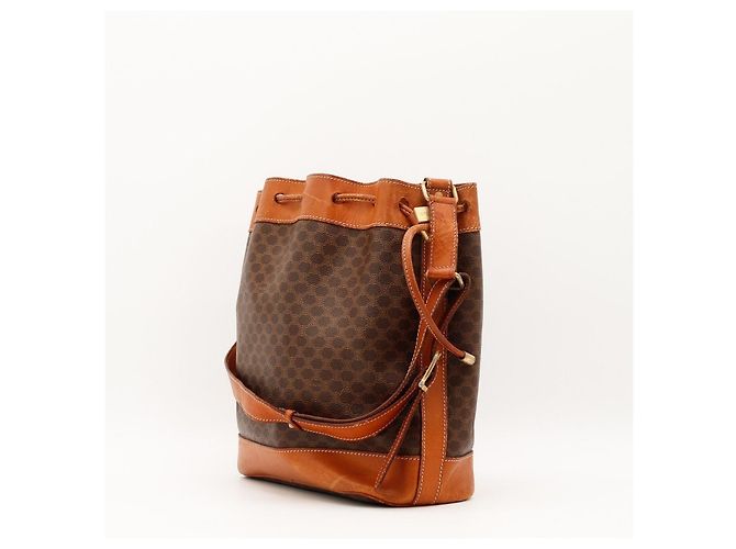 Céline Celine Macadam Bucket Bag Braun - Ansicht 4