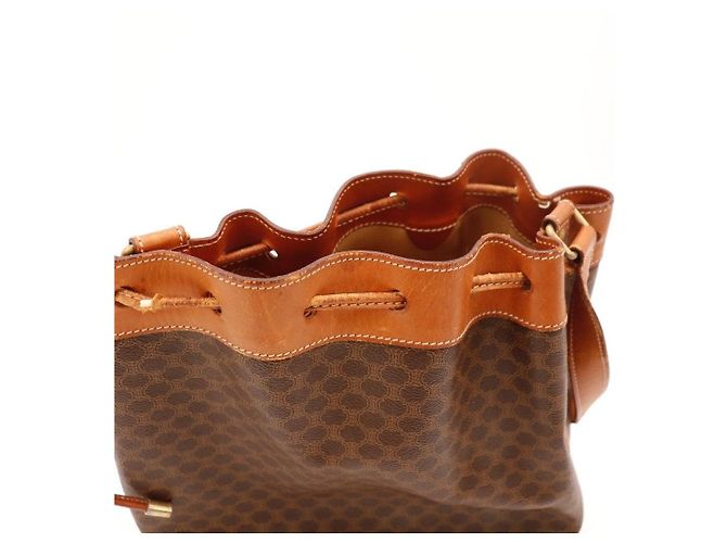 Céline Celine Macadam Bucket Bag Braun - Ansicht 6