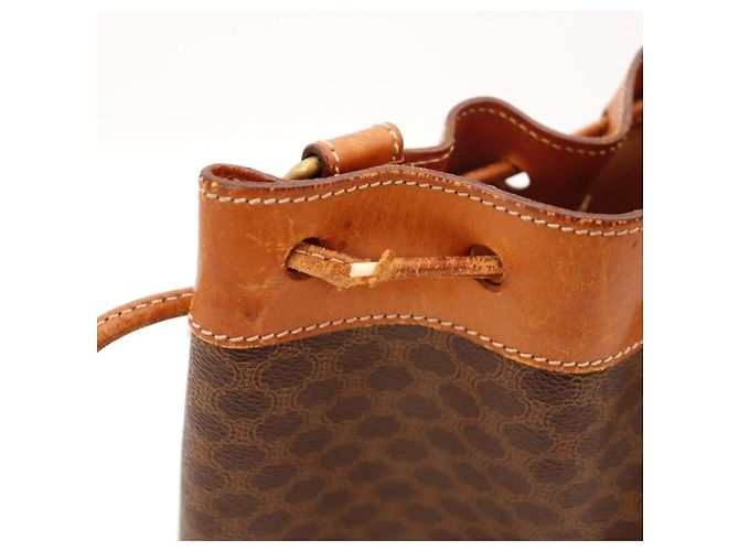 Céline Celine Macadam Bucket Bag Braun - Ansicht 7