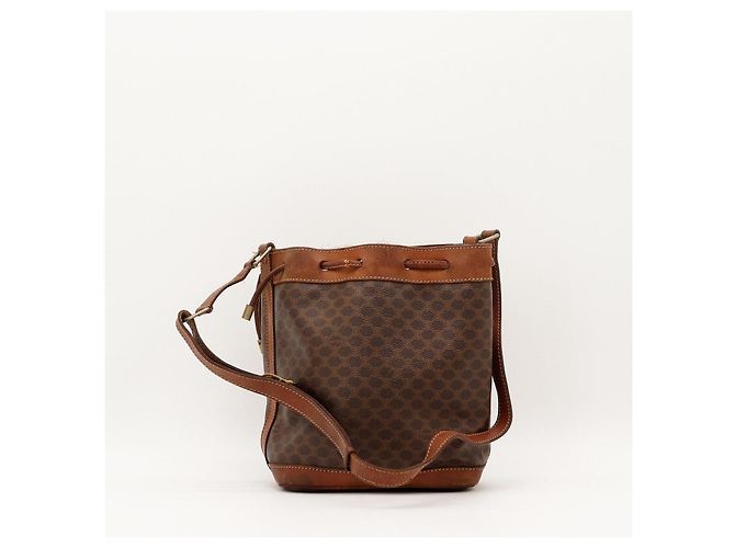 Céline Celine Macadam Bucket Bag Braun - Ansicht 3