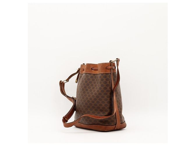 Céline Celine Macadam Bucket Bag Braun - Ansicht 4