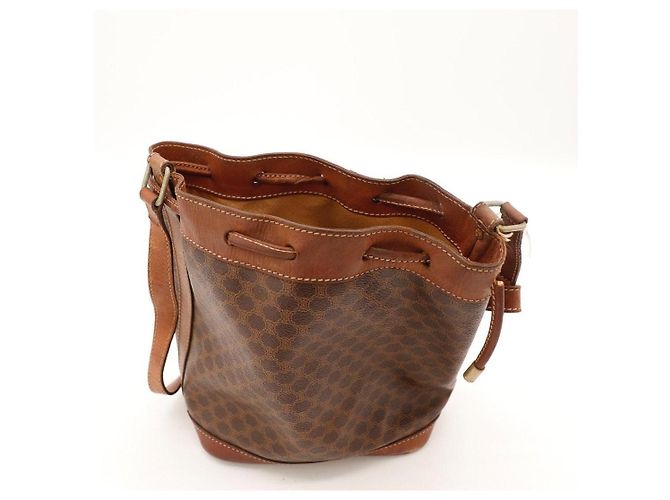 Céline Celine Macadam Bucket Bag Braun - Ansicht 6