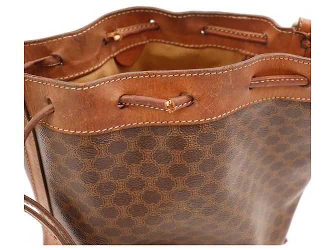Céline Celine Macadam Bucket Bag Braun - Ansicht 7