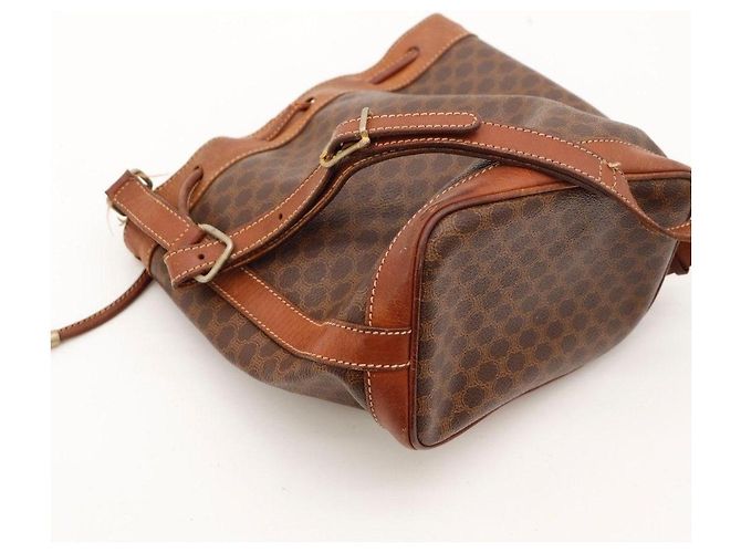 Céline Celine Macadam Bucket Bag Braun - Ansicht 8