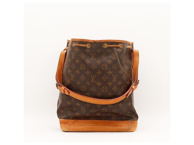 Borsa a secchiello Louis Vuitton Monogram Noe Marrone Monogramma - vista 3