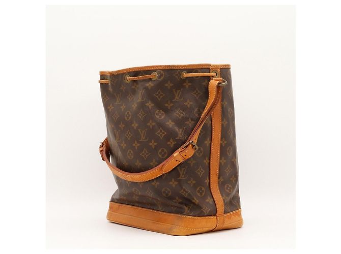 Borsa a secchiello Louis Vuitton Monogram Noe Marrone Monogramma - vista 4