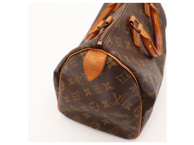 Sac à main Louis Vuitton Speedy 30 Monogram Canvas Marron Monogramme - vue 12