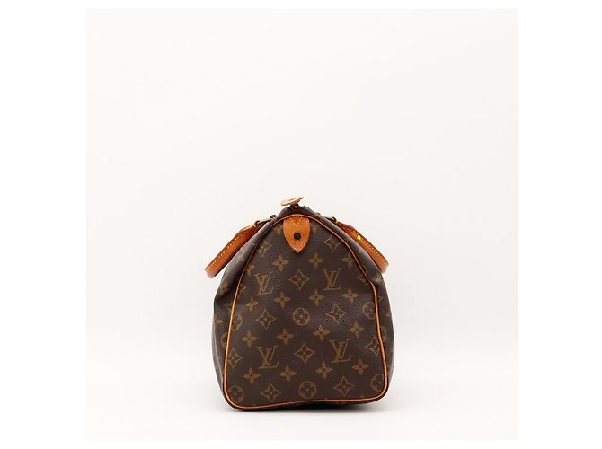 Sac à main Louis Vuitton Speedy 30 Monogram Canvas Marron Monogramme - vue 3
