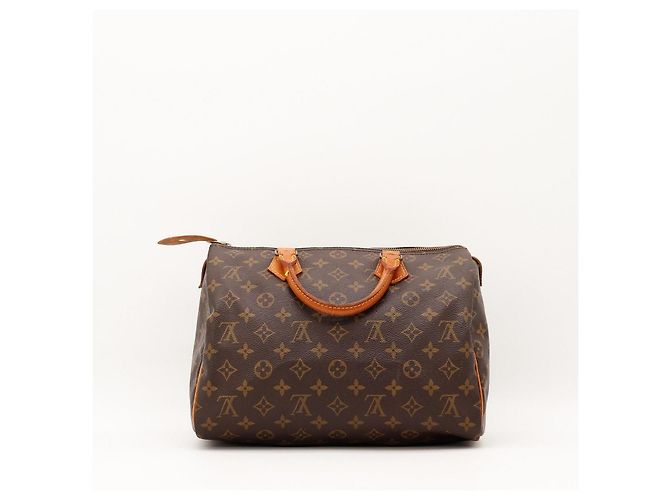 Sac à main Louis Vuitton Speedy 30 Monogram Canvas Marron Monogramme - vue 4