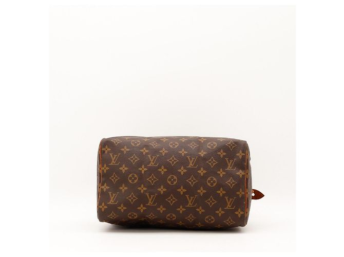 Bolso Louis Vuitton Speedy 30 Monogram Canvas Castaño - vista 6