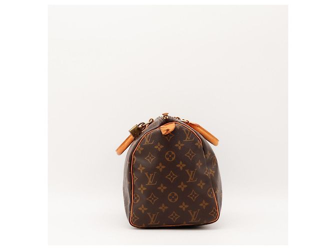 Bolso de mano Louis Vuitton Speedy 30 Monogram Canvas Castaño Monograma - vista 3