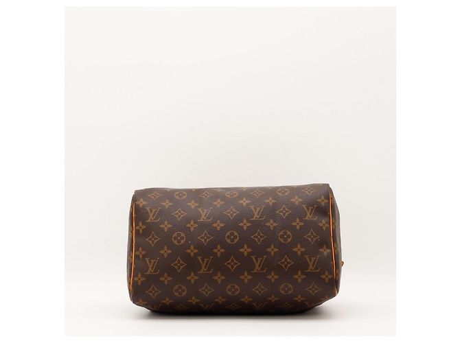 Bolso de mano Louis Vuitton Speedy 30 Monogram Canvas Castaño Monograma - vista 6