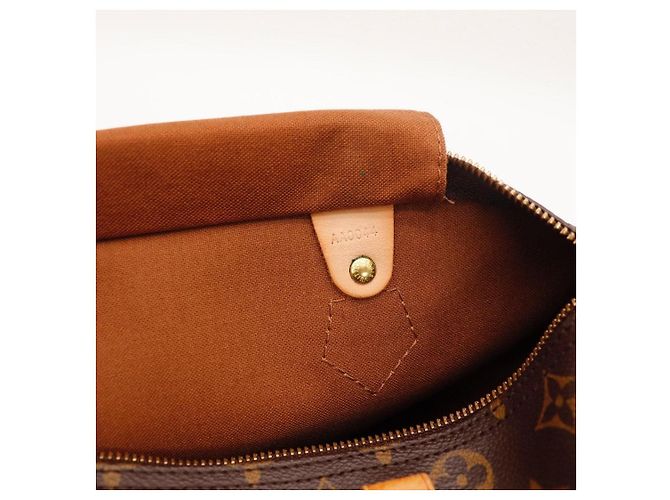 Bolso de mano Louis Vuitton Speedy 30 Monogram Canvas Castaño Monograma - vista 8