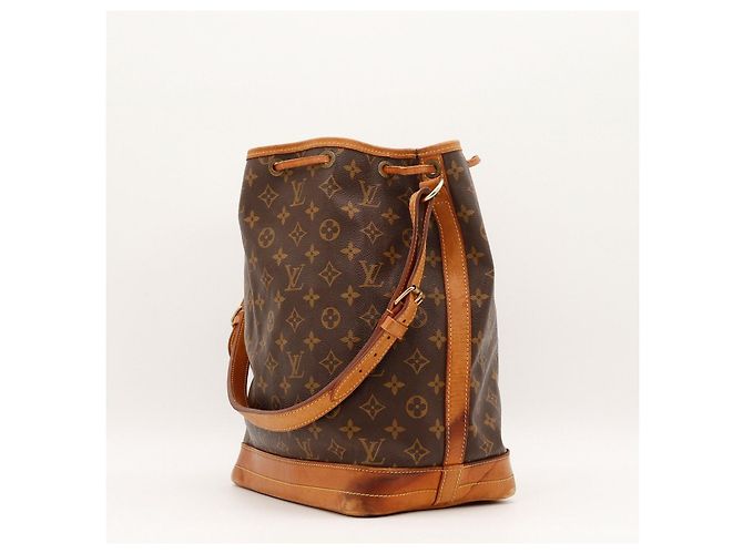 Bolsa de Balde Louis Vuitton Monogram Noe Marrom - vista 4