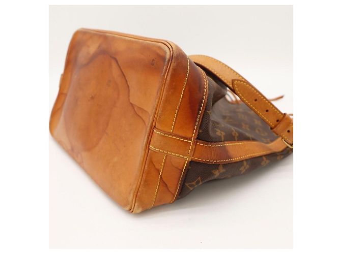 Bolsa de Balde Louis Vuitton Monogram Noe Marrom - vista 8