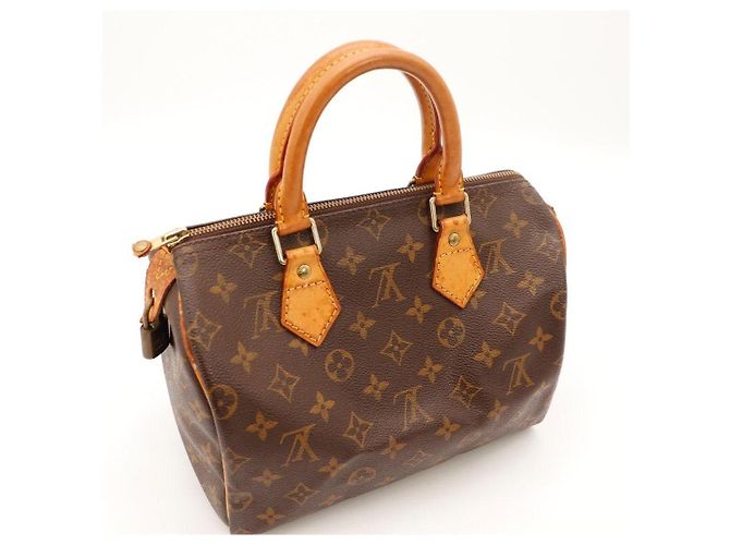 Sac à main Louis Vuitton Speedy 25 Monogram Canvas Marron Monogramme - vue 10