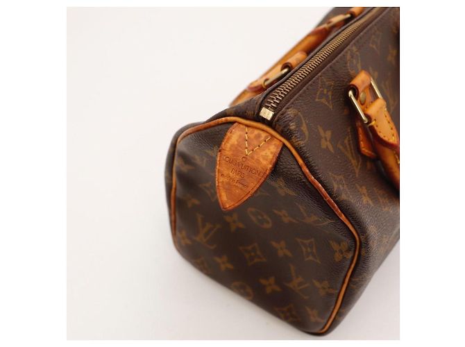 Sac à main Louis Vuitton Speedy 25 Monogram Canvas Marron Monogramme - vue 11