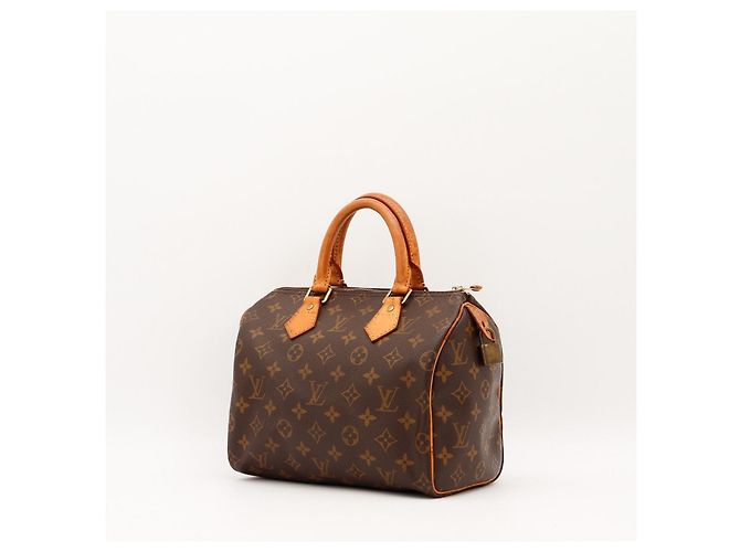 Sac à main Louis Vuitton Speedy 25 Monogram Canvas Marron Monogramme - vue 2