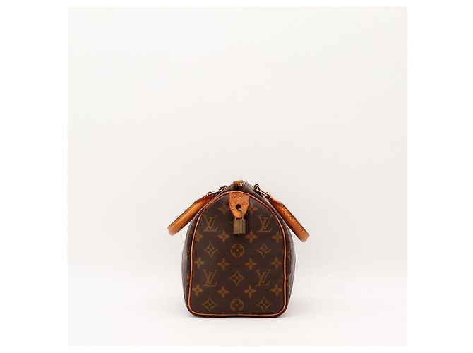 Sac à main Louis Vuitton Speedy 25 Monogram Canvas Marron Monogramme - vue 3