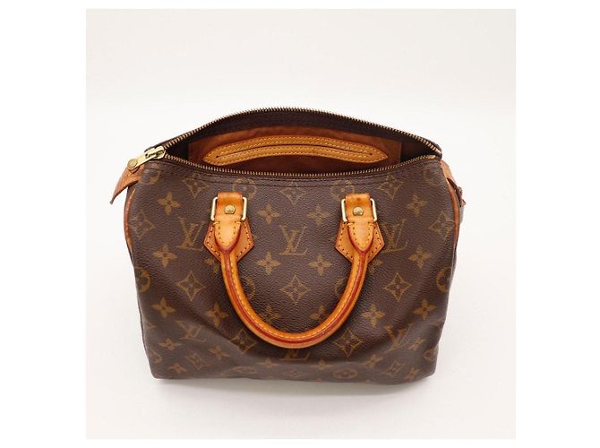 Sac à main Louis Vuitton Speedy 25 Monogram Canvas Marron Monogramme - vue 7