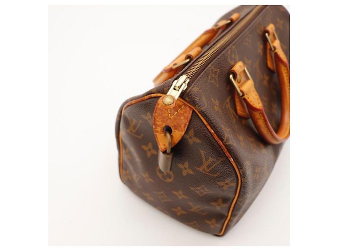 Sac à main Louis Vuitton Speedy 25 Monogram Canvas Marron Monogramme - vue 9