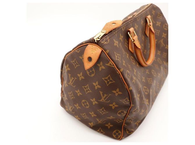 Bolsa Louis Vuitton Speedy 30 Monogram Canvas Marrom Monograma - vista 11