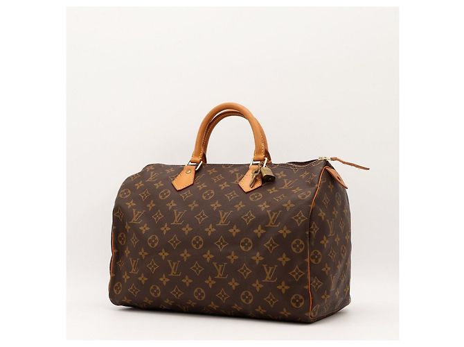 Bolsa Louis Vuitton Speedy 30 Monogram Canvas Marrom Monograma - vista 2