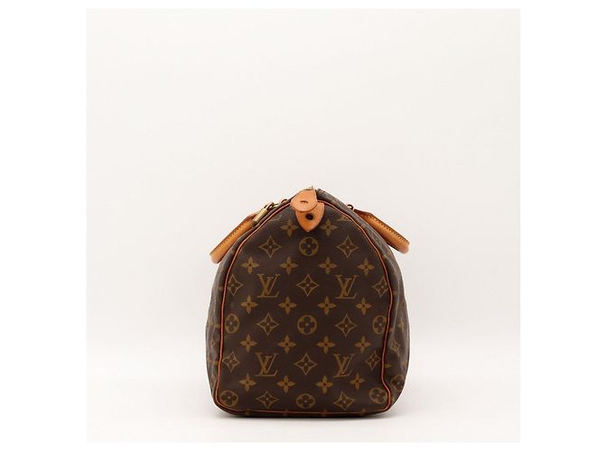 Bolsa Louis Vuitton Speedy 30 Monogram Canvas Marrom Monograma - vista 3