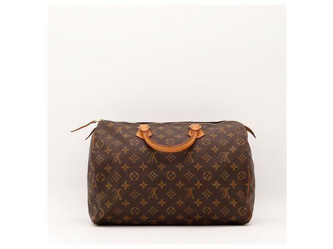 Bolsa Louis Vuitton Speedy 30 Monogram Canvas Marrom Monograma - vista 4