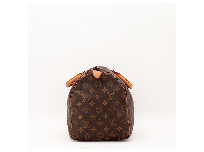 Bolsa Louis Vuitton Speedy 30 Monogram Canvas Marrom Monograma - vista 5