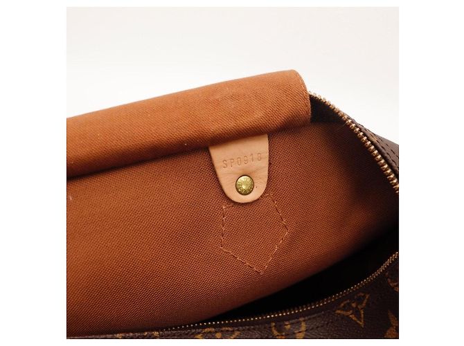 Bolsa Louis Vuitton Speedy 30 Monogram Canvas Marrom Monograma - vista 8