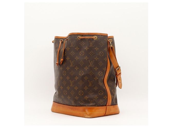 Louis Vuitton Monogram Noe Beuteltasche Braun Monogramm - Ansicht 2