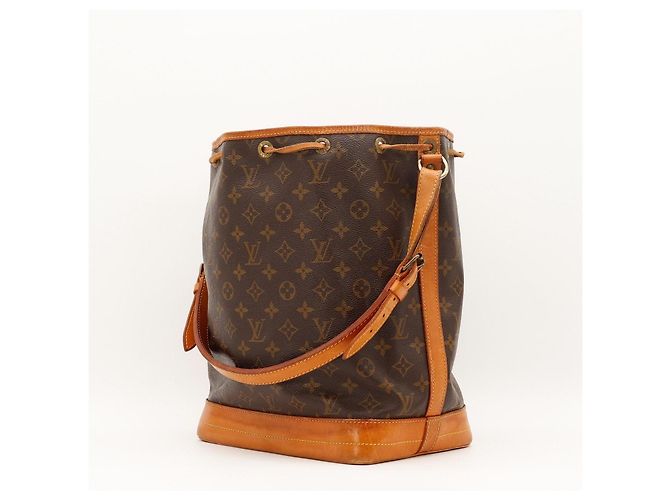 Louis Vuitton Monogram Noe Beuteltasche Braun Monogramm - Ansicht 4