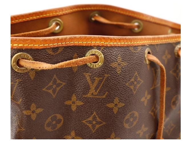 Louis Vuitton Monogram Noe Beuteltasche Braun Monogramm - Ansicht 6