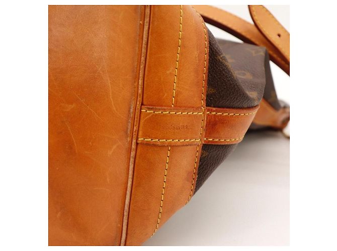 Louis Vuitton Monogram Noe Beuteltasche Braun Monogramm - Ansicht 8