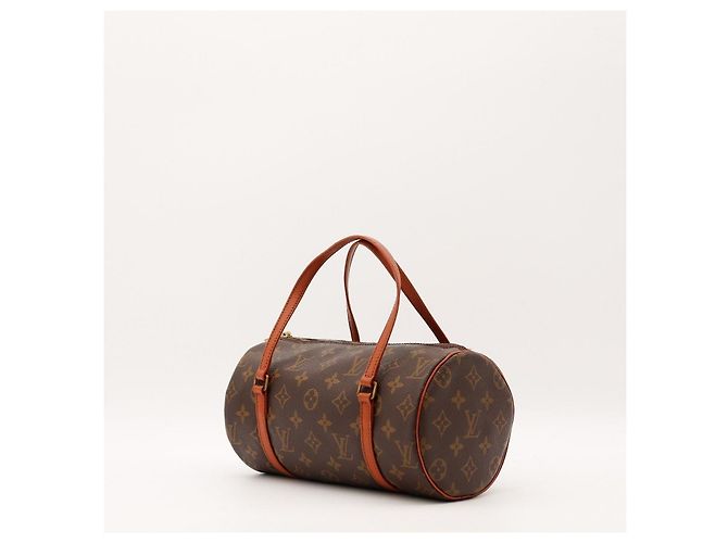 Bolso de mano Louis Vuitton Monogram Papillon 30 Castaño Monograma - vista 2