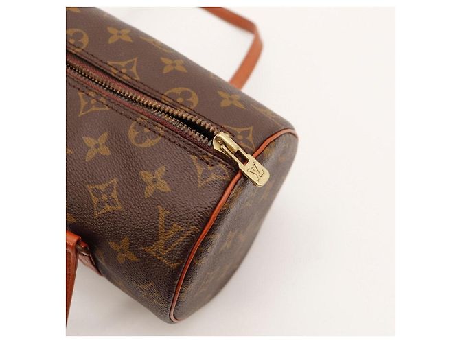 Bolso de mano Louis Vuitton Monogram Papillon 30 Castaño Monograma - vista 6