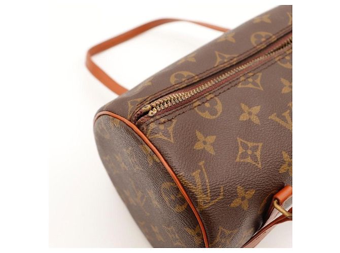 Bolso de mano Louis Vuitton Monogram Papillon 30 Castaño Monograma - vista 7