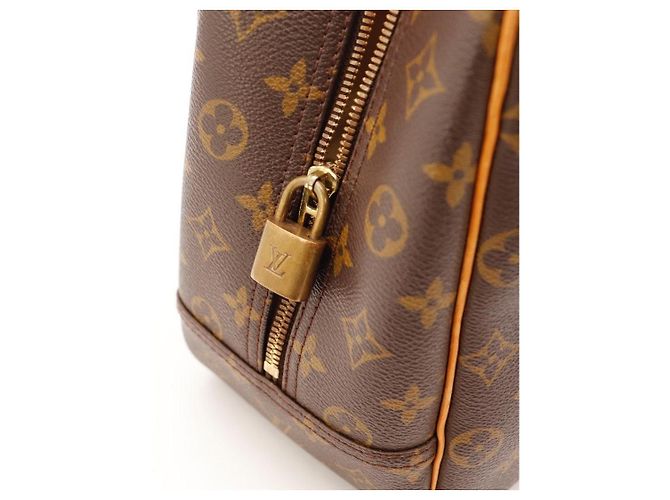 Louis Vuitton Monogram Canvas Keepall 50 Castaño Monograma - vista 10