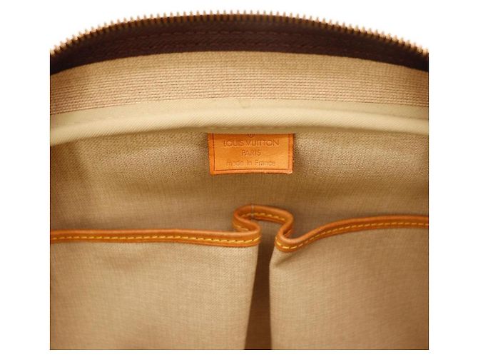 Louis Vuitton Monogram Canvas Keepall 50 Castaño Monograma - vista 11